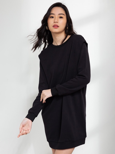 

ORIGIN BY ZALORA Black T-shirt Mini Dress