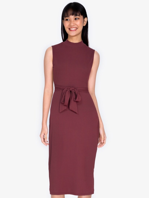 

ZALORA BASICS Red Sheath Dress