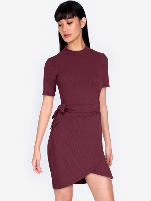 

ZALORA BASICS Red Sheath Mini Dress