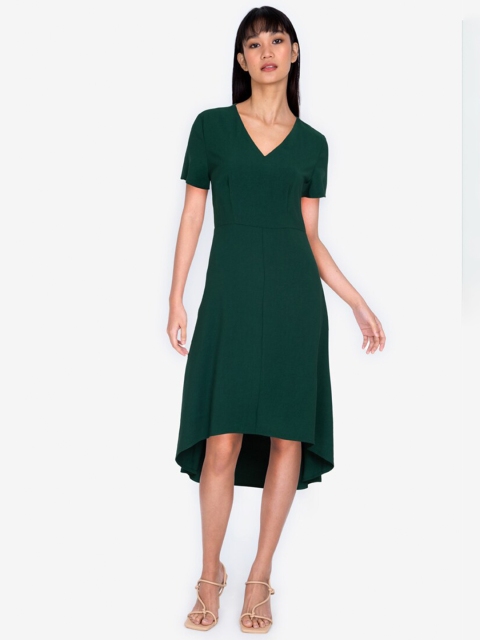 

ZALORA BASICS Green Midi Dress