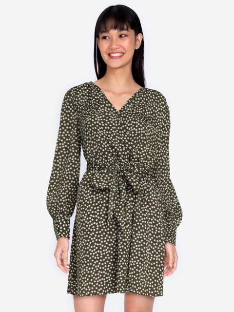 

ZALORA BASICS Multicoloured A-Line Dress, Multi