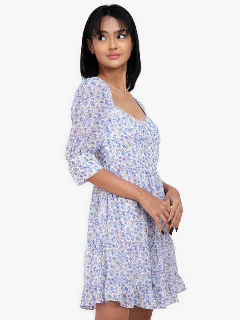 

ZALORA BASICS Multicoloured Floral Dress, Multi
