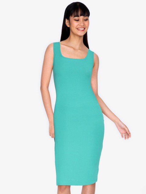 

ZALORA BASICS Blue Sheath Dress