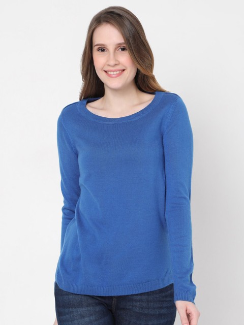 

Vero Moda Women Blue Pullover