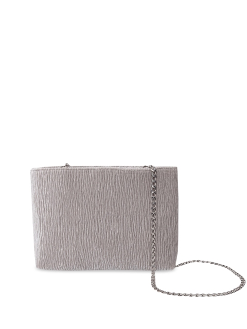 

Vero Moda Grey Textured PU Structured Shoulder Bag