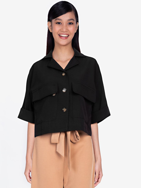 

ZALORA BASICS Women Black Tailored Jacket