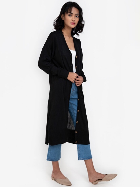 

ZALORA BASICS Black Maxi Longline Top