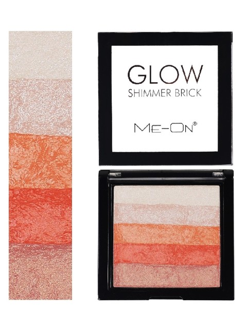 

ME-ON Glow Shimmer Brick Highlighter - Shade 04, Metallic