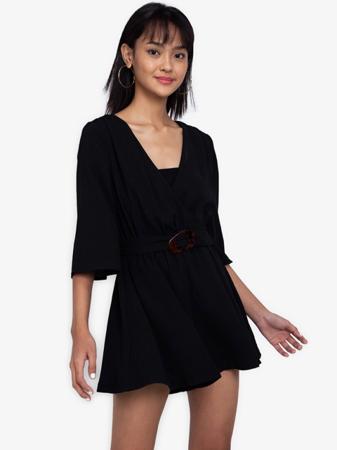 

ZALORA BASICS Women Black Solid