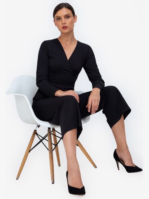 

ZALORA WORK Black Jumpsuit