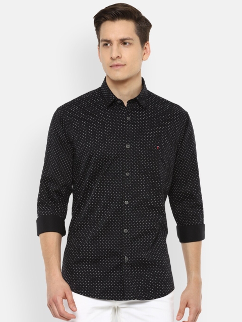 

Louis Philippe Sport Men Black Slim Fit Printed Casual Shirt