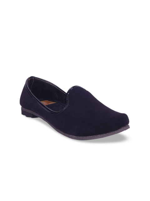 

HOUSE OF JUTTI Men Black Ethnic Ballerinas Flats