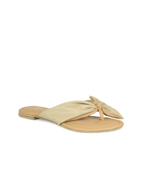 

Inc 5 Women Peach-Coloured One Toe Flats with Bows
