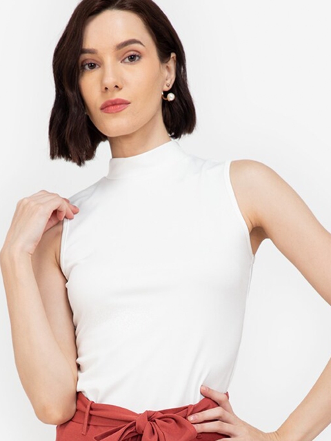 

ZALORA WORK White Solid Top