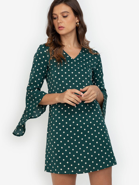 

ZALORA WORK Multicoloured A-Line Dress, Multi