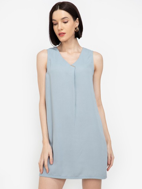 

ZALORA WORK Blue A-Line Mini Dress