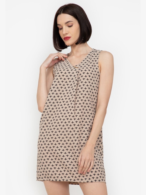 

ZALORA WORK Multicoloured Floral A-Line Mini Dress, Multi