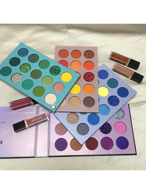 

BEAUTY GLAZED 4-Pieces Color Board Eyeshadow, Multi