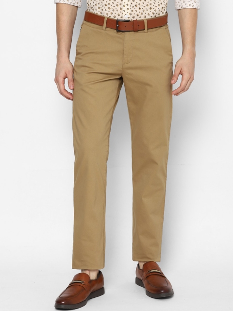 

Allen Solly Men Khaki Slim Fit Chino Trousers