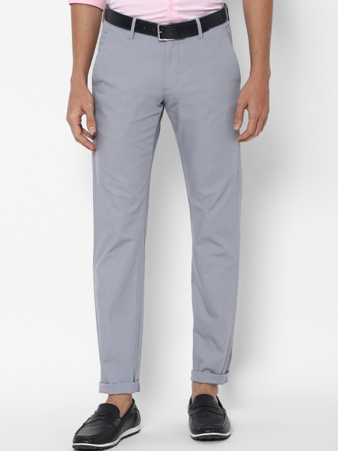

Allen Solly Men Blue Slim Fit Trousers