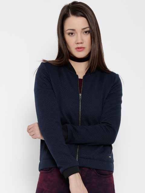

Flying Machine Navy Quilted Jacket, Navy blue