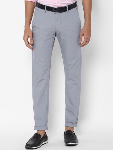 

Allen Solly Men Blue Slim Fit Trousers