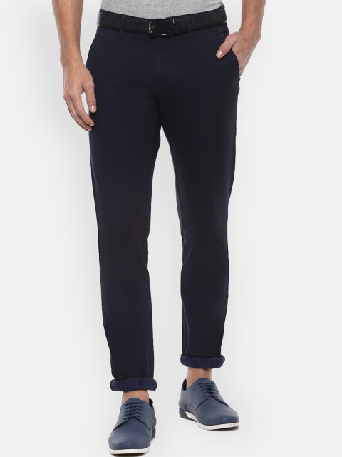 

Van Heusen Sport Men Navy Blue Slim Fit Trousers