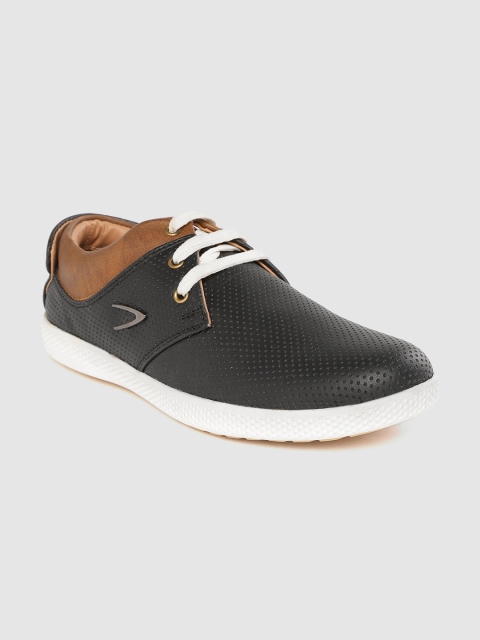 

Duke Men Black Perforated Derbys