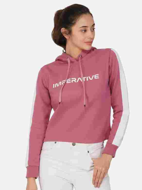 

NEU LOOK FASHION Women Pink Printed Sweatshirt