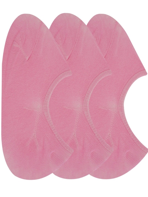 

N2S NEXT2SKIN Women Pack of 3 Pink Solid Shoe Liners