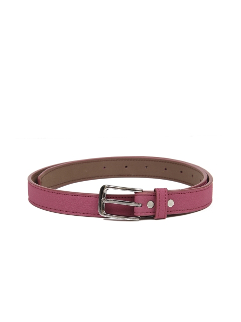 

Espana Women Magenta Textured PU Belt
