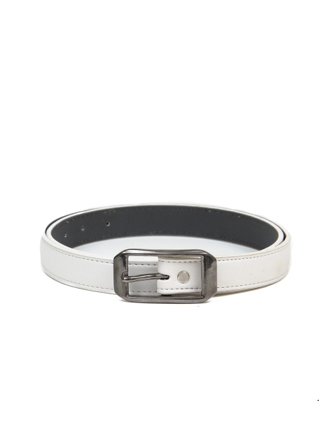 

Espana Women White Textured PU Belt