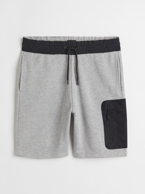 

H&M Men Grey Regular Fit Sweatshorts