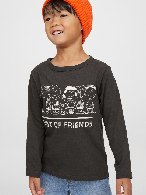 

H&M Boys 3-pack printed jersey tops, White