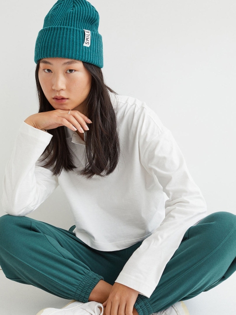 

H&M Women White Long-sleeved top