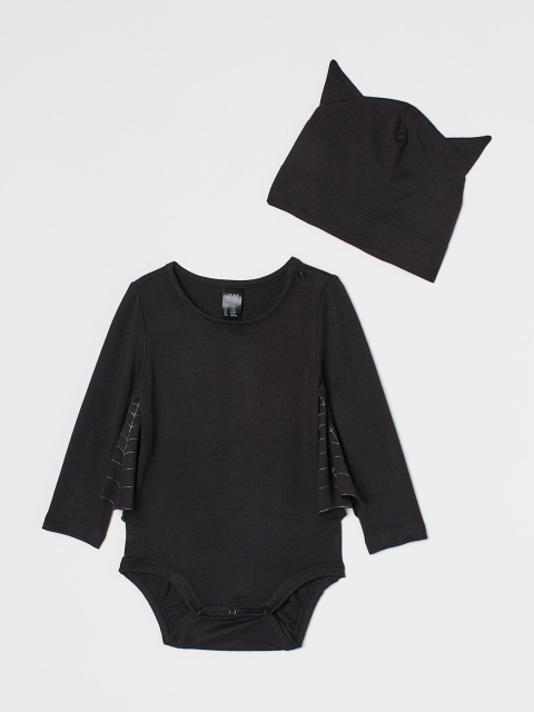 

H&M Kids Pack Of 2 Fancy Dress Set, Black