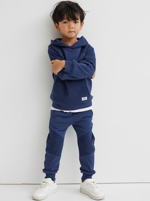 

H&M Boys Blue Reinforced-knee joggers