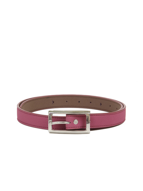 

Espana Women Magenta Textured PU Belt