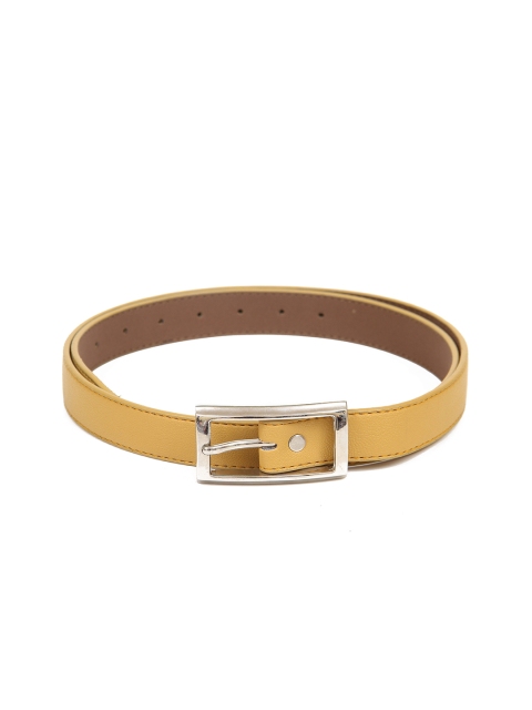 

Espana Women Mustard Textured PU Belt