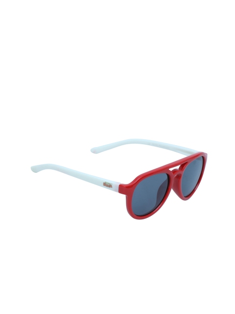 

Chhota Bheem Kids Black Polarised & UV Protected Lens Aviator Sunglasses PK105_RED_WHT