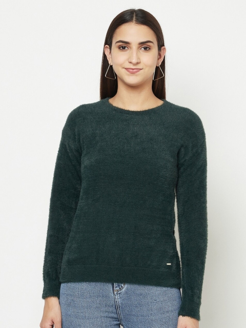 

METTLE Women Green Pullover