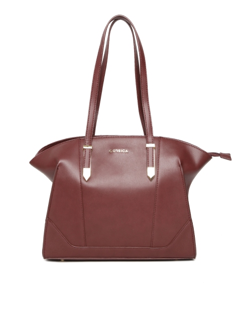 

CORSICA Burgundy Shoulder Bag