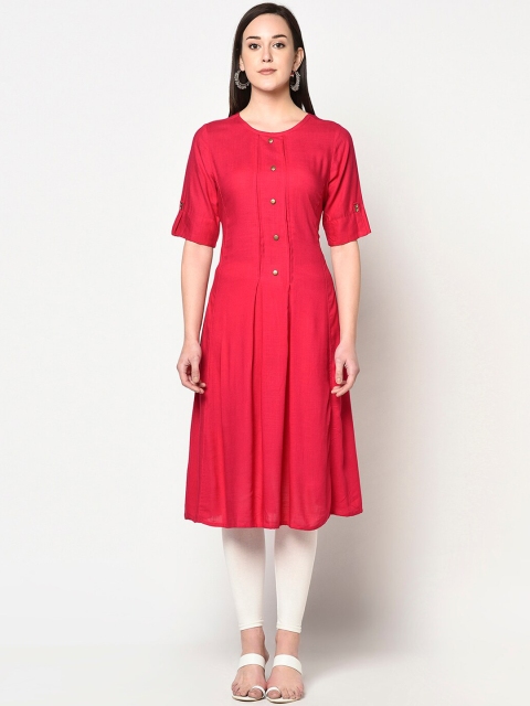 

TRUNDZ Woman Pink Kurta
