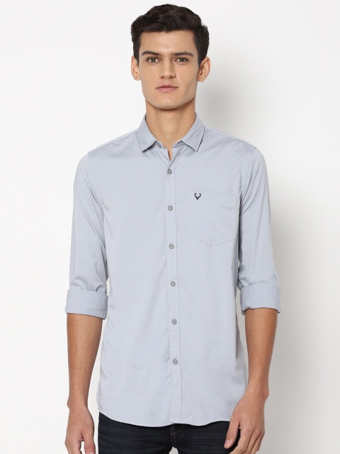 

Allen Solly Sport Men Grey Casual Shirt