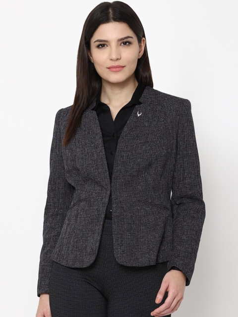 

Allen Solly Woman Grey Solid Formal Blazer