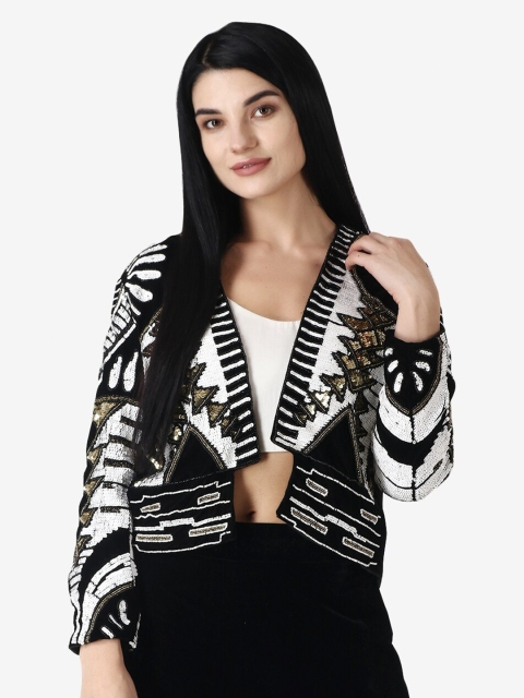 

Diwaah Women Black Embellished Co-Ord Set