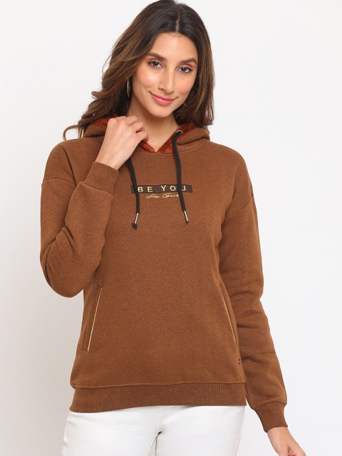 

Her Grace Women Khaki Printed Sweatshirt