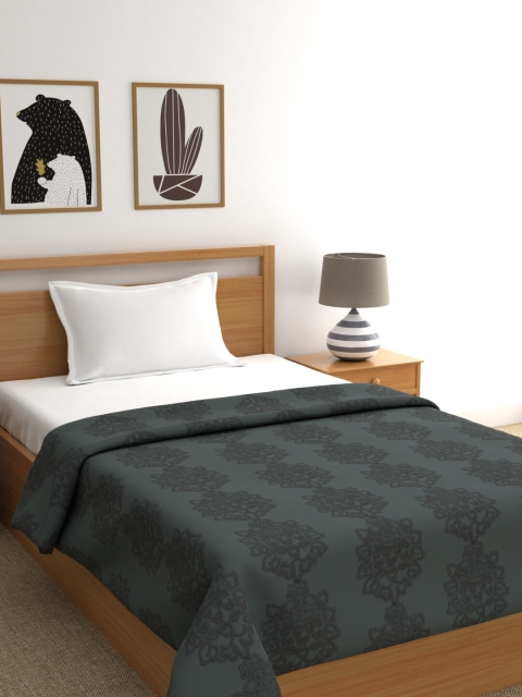 

Raymond Home Charcoal Ethnic Motifs Mink Mild Winter 450 GSM Single Bed Blanket
