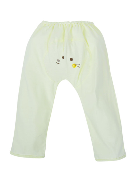 

POKORY Kids Yellow Pure Cotton Leggings