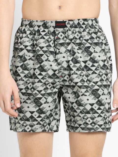 

Jockey Men Black Printed Shorts